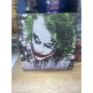 Joker Heath Ledger Canvas DC Comics Canvas Wall Art Dark Knight Batman Print